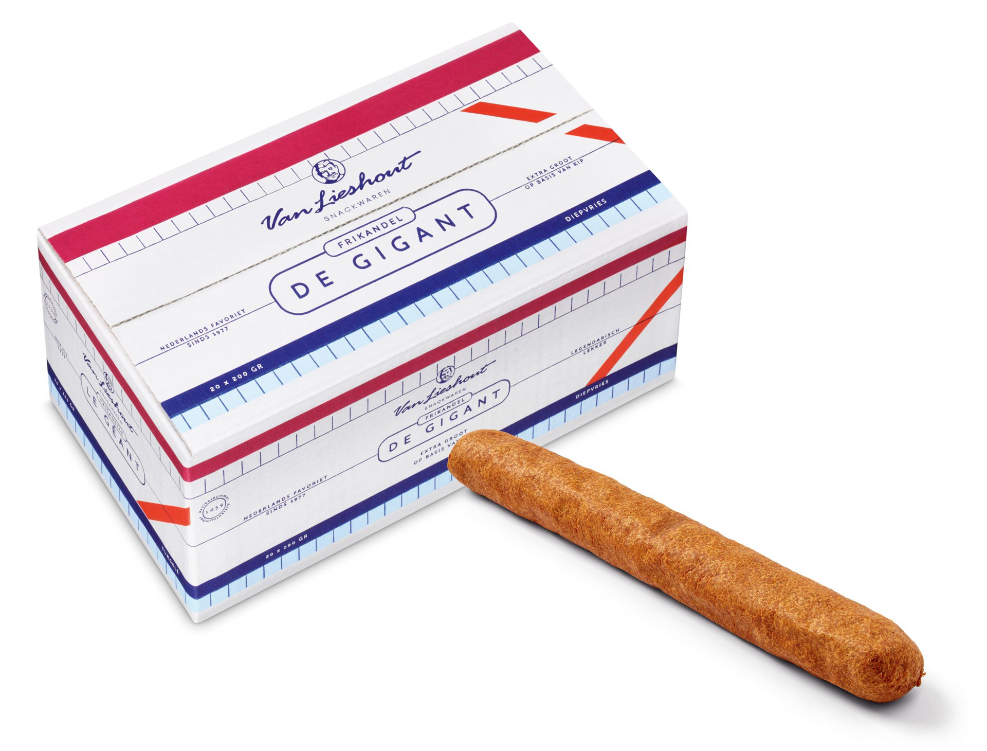 1059 Van Lieshout Snackwaren De Gigant 20 x 200 gram