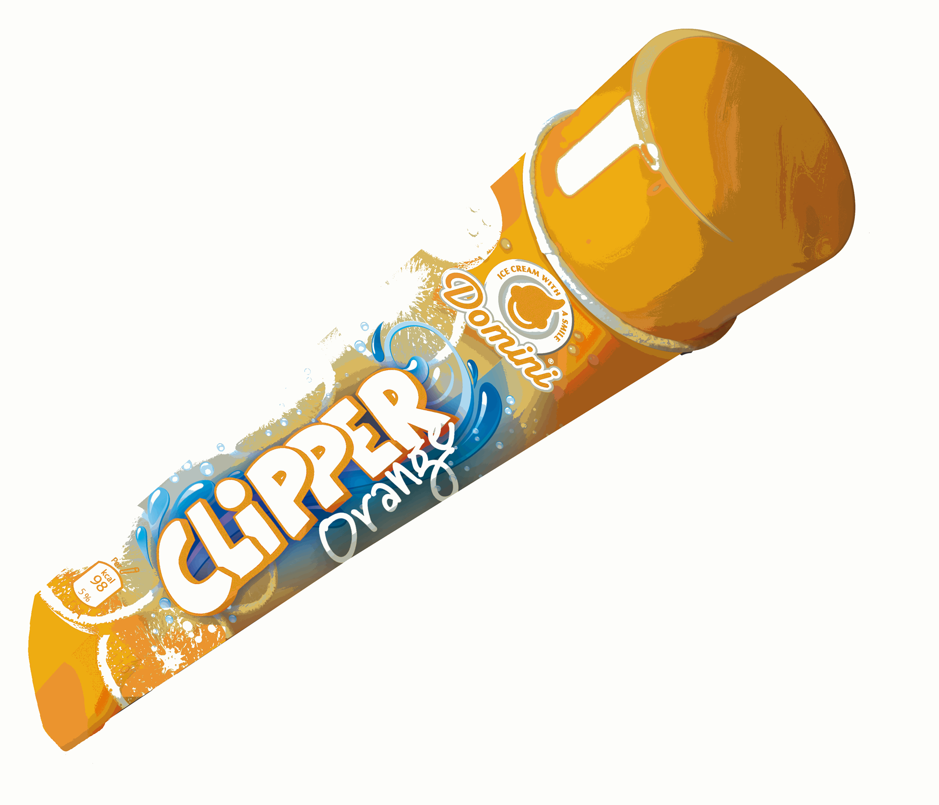 400046 Clipper Orange E 1,10